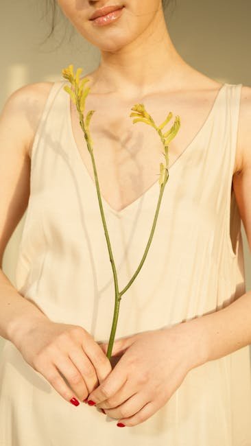 Ankle Linen Wrap Dress